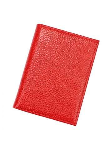 Červená Dámská Peněženka Eslee 0663 z Přírodní Kůže