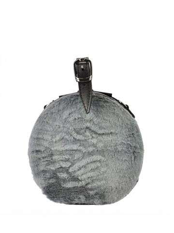 Dámská kabelka Patrizia 418-074 přírodní kůže vzor 3 s regulovatelným popruhem a stříbrnými kováními