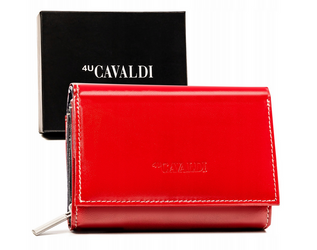 Dámská klasická kožená peněženka se zapínáním - 4U Cavaldi