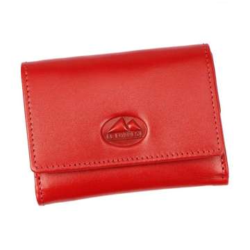 Dámská kožená peněženka EL FORREST 855-47 Red Classic