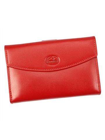 Dámská kožená peněženka EL FORREST 866-47 RFID Červená SECURE