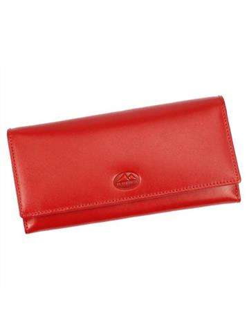Dámská kožená peněženka EL FORREST 946-47 RFID Červená bezpečnostní funkce