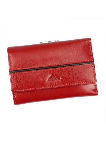 Dámská kožená peněženka EL FORREST Red 579-41 RFID SECURE
