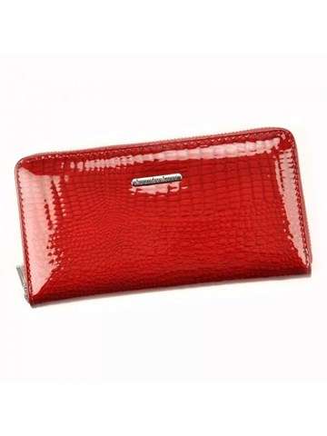 Dámská kožená peněženka Jennifer Jones 5247-2 Červená velká horizontální