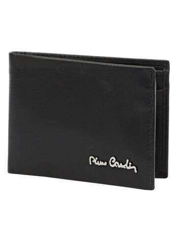 Dámská kožená peněženka Pierre Cardin TILAK121 9805 Černá horizontální RFID SECURE