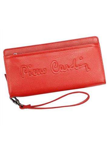 Dámská kožená peněženka Pierre Cardin TILAK91 2204 Červená horizontální velká
