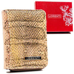 Dámská kožená peněženka s módním vzorem hadí kůže - Lorenti