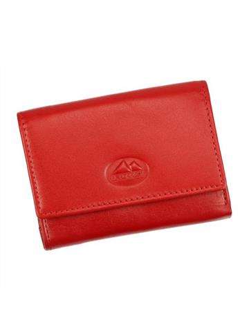 Dámská peněženka EL FORREST 245-47 RFID Červená přírodní kůže