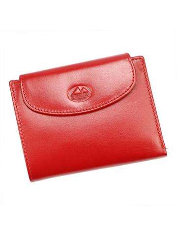 Dámská peněženka EL FORREST 881-47 RFID Červená přírodní kůže