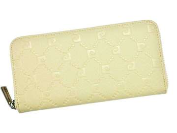 Dámská peněženka Pierre Cardin P79 8822A béžová z přírodní a ekologické kůže s orientací na šířku