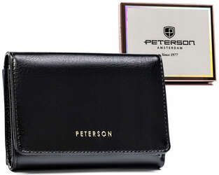 Dámská peněženka střední velikosti z ekologické kůže - Peterson
