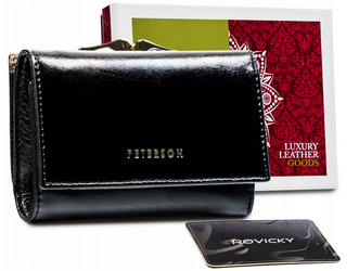 Elegantní dámská peněženka s ochranou karet RFID - Peterson