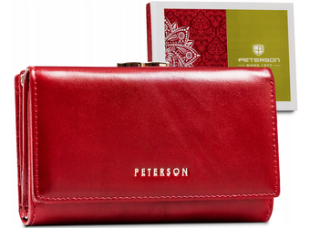 Klasická dámská kožená peněženka - Peterson