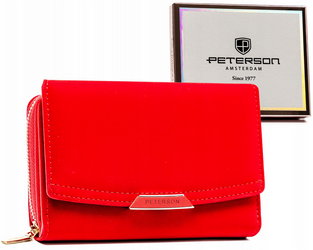 Klasická dámská peněženka z ekologické kůže - Peterson