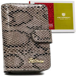 Kompaktní dámská peněženka s exotickým designem - Peterson
