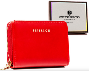 Malá dámská peněženka z hladké ekologické kůže - Peterson