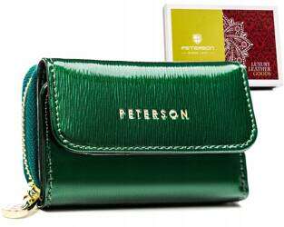 Malá dámská peněženka z lakované kůže - Peterson