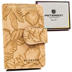 Malá elegantní dámská peněženka z ekologické kůže - Peterson