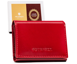 Malá horizontální dámská peněženka na patentky - Peterson