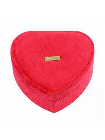 Organizér do skříňky PATRIZIA na šperky ve tvaru červeného srdce ValentýnnKI Dárek pro ni