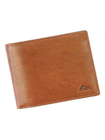 Pánská kožená peněženka EL FORREST 571-26 RFID Brown Horizontal