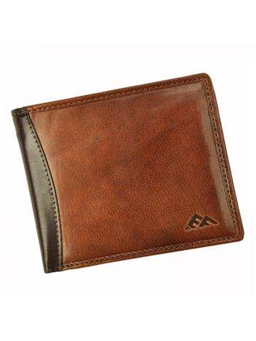 Pánská kožená peněženka EL FORREST Brown 556/A-21 RFID SECURE
