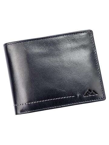 Pánská kožená peněženka El Forrest 545/A-301 RFID modrá s ochranou proti skenování