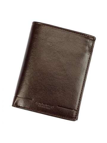 Pánská kožená peněženka Mato Grosso 0701/17-25 RFID Dark Brown Large Vertical