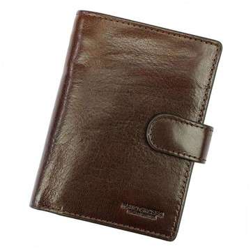 Pánská kožená peněženka Mato Grosso 0703/17-25 RFID tmavě hnědá