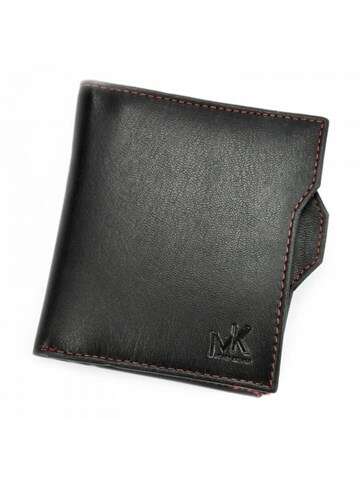 Pánská kožená peněženka Money Kepper CC 6002 Černá a červená