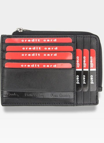 Pánská kožená peněženka Pierre Cardin Slim Black TIlak36 88103