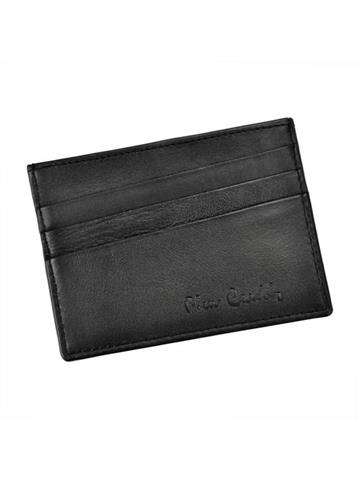 Pánská kožená peněženka Pierre Cardin TILAK00 475 Black Horizontal Cardholder