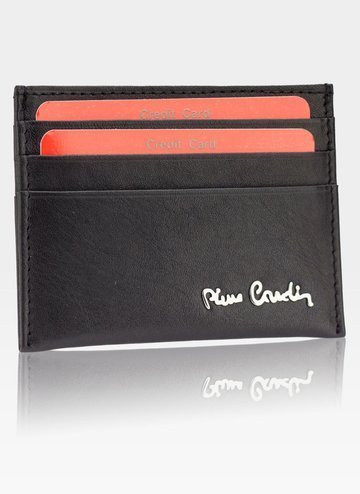 Pánská kožená peněženka Pierre Cardin TILAK06 475 černá etui na karty