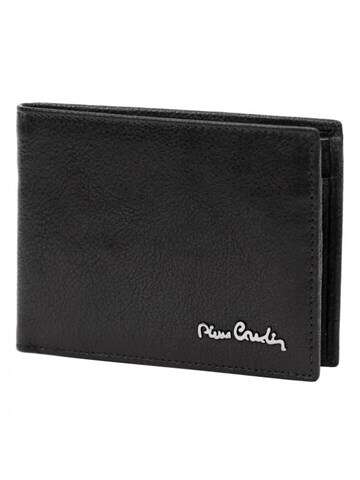 Pánská kožená peněženka Pierre Cardin TILAK100 8805 Černá horizontální s ochranou RFID