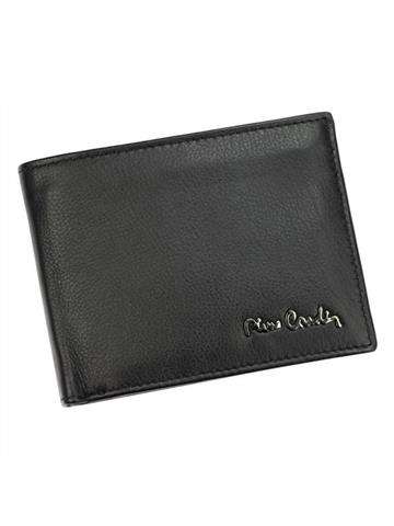 Pánská kožená peněženka Pierre Cardin TILAK69 8806 Black Horizontal RFID SECURE