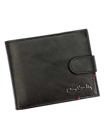 Pánská kožená peněženka Pierre Cardin TILAK75 324A černá horizontální orientace RFID Secure