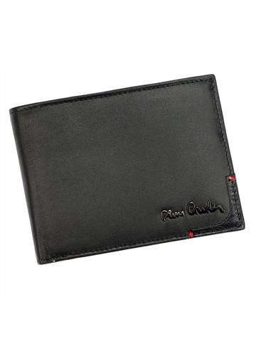 Pánská kožená peněženka Pierre Cardin TILAK75 8804 černá bez zapínání s funkcí RFID Secure