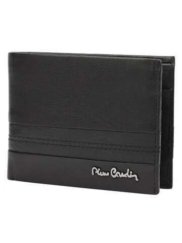 Pánská kožená peněženka Pierre Cardin TILAK97 8805 Black Horizontal RFID SECURE