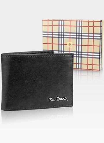 Pánská kožená peněženka Pierre Cardin Tilak50 8805 RFID Black