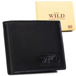 Pánská kožená peněženka s přihrádkou na zip - Always Wild