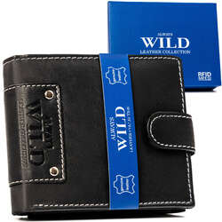 Pánská kožená peněženka se zapínáním - Always Wild