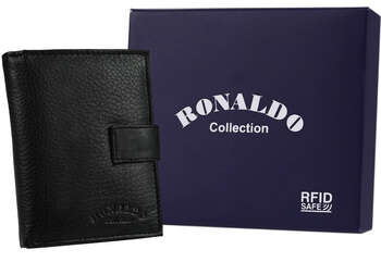 Pánská kožená peněženka se zapínáním na zip - Ronaldo