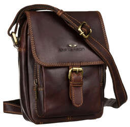 Pánská kožená taška ve vintage stylu - Peterson