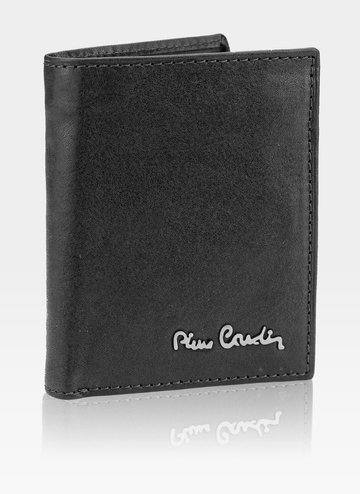 Pánská kožená vertikální peněženka Pierre Cardin Tilak51 1810 RFID Černá