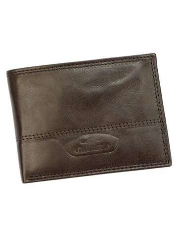 Pánská peněženka Charro IBIZA 1123 z přírodní kůže tmavě hnědá
