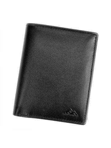 Pánská peněženka EL FORREST 544-67 RFID Přírodní kůže černá vertikální