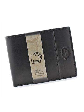 Pánská peněženka EL FORREST 892/A-61 RFID Kožená černá s ochranou proti krádeži