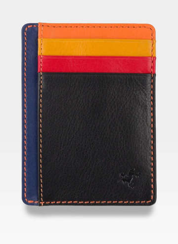 Pánská peněženka Kožené Slim Card Case Visconti Coloured RFID