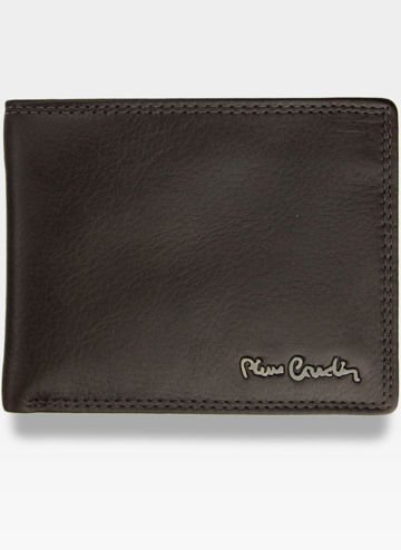 Pánská peněženka Pierre Cardin Kožená horizontální EKO06 8804 Hnědá