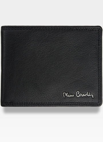 Pánská peněženka Pierre Cardin Kožená horizontální černá EKO06 8804